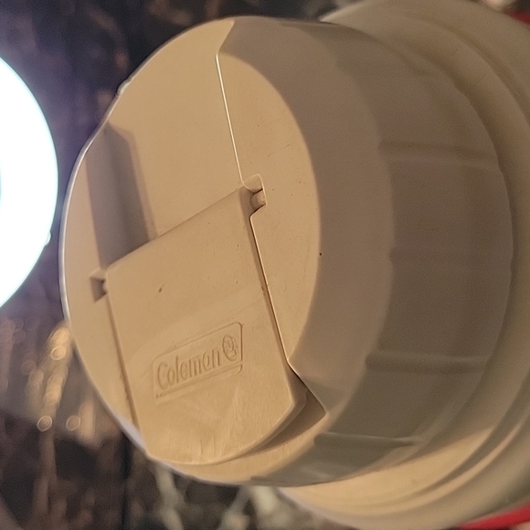 Vintage Coleman 1/3 Gallon Jug cooler Water ice personnal size thermos insulated - Picture 2 of 5